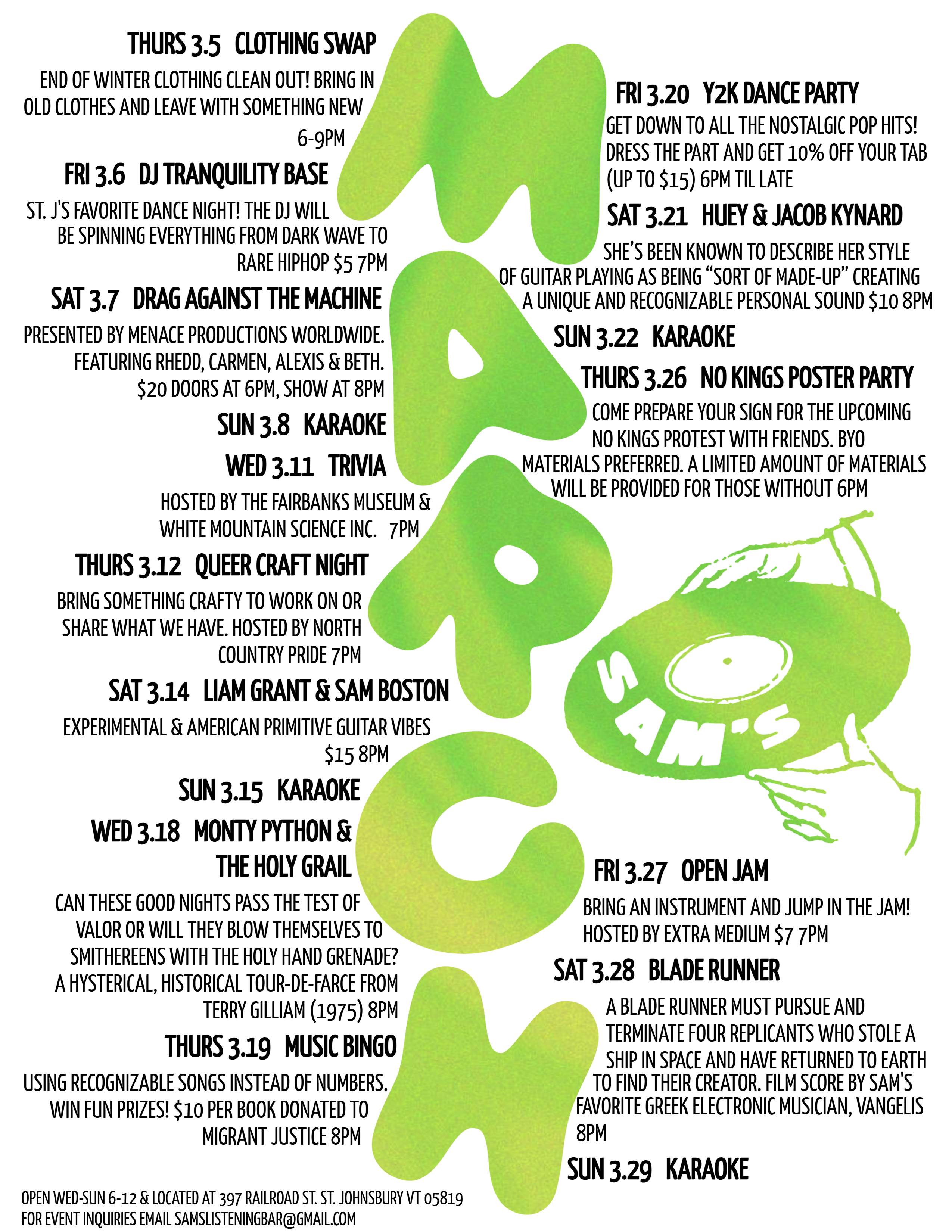 march 2026 events get ready