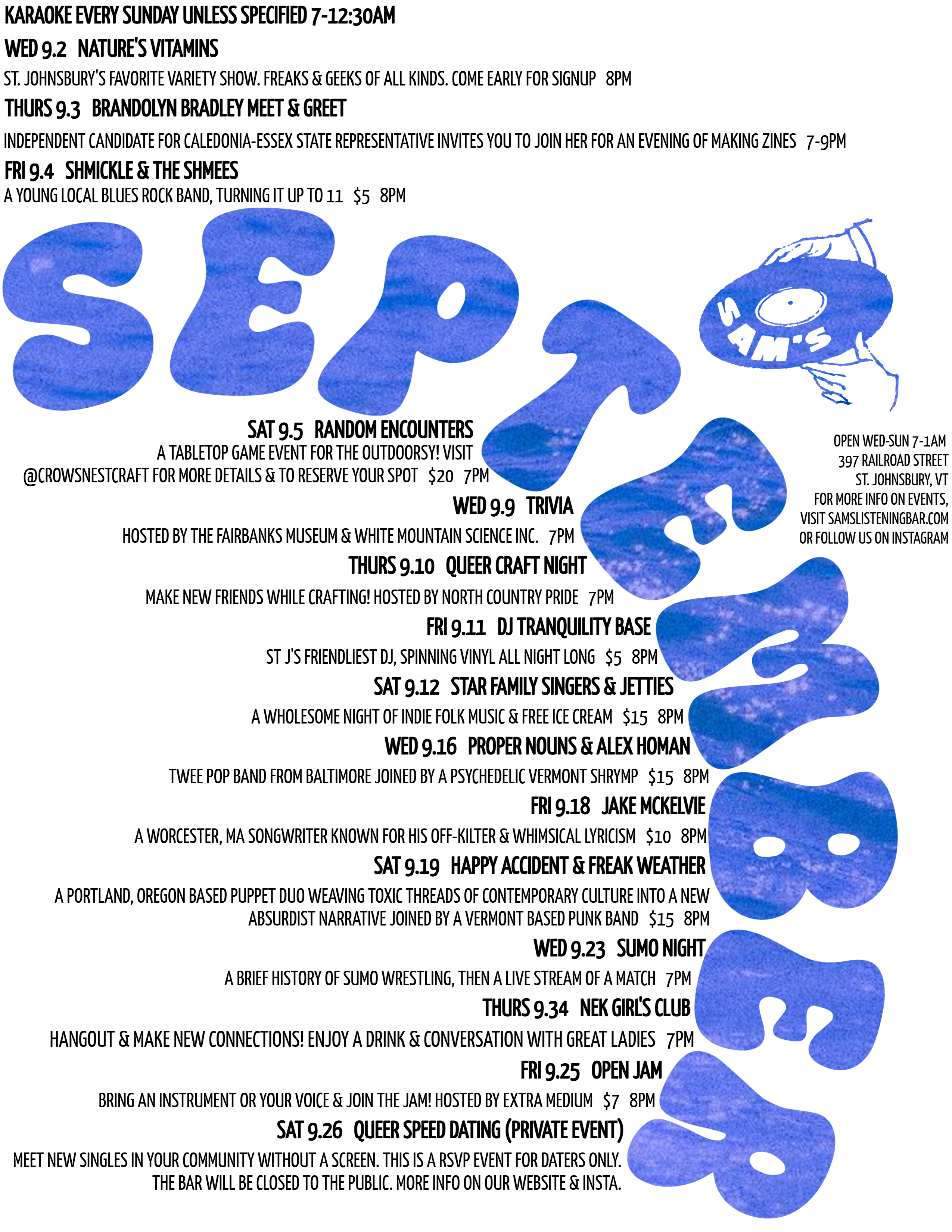 sept 2026 events get ready u ready bronskis